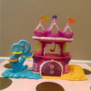 My Little Pony Mermaid Pink and Purple Castle with Blue Slide